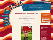 Tablet Screenshot of katiegraykowski.com